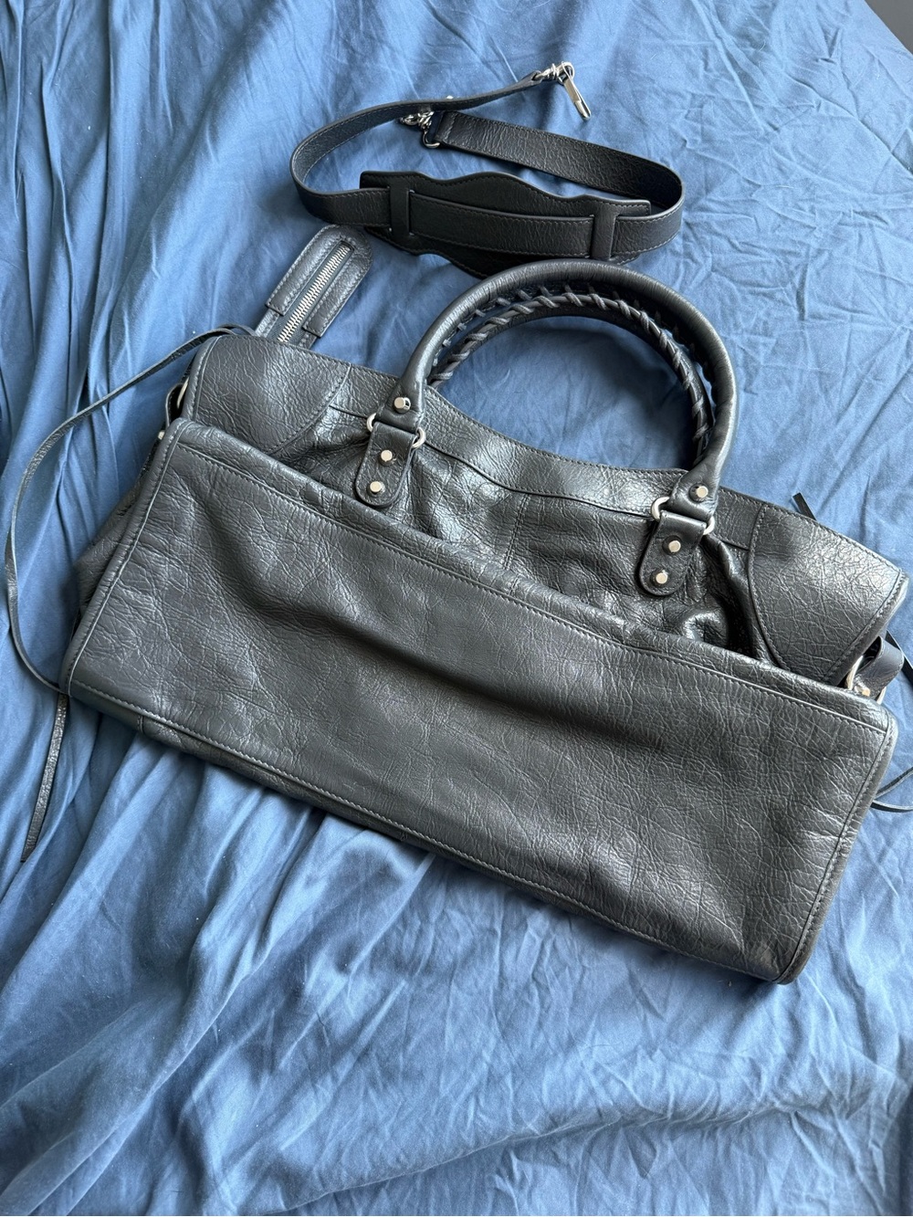 Balenciaga Le City Bag Medium Grey - Picture 4 of 12